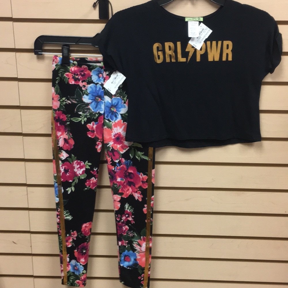 Girls leggings set